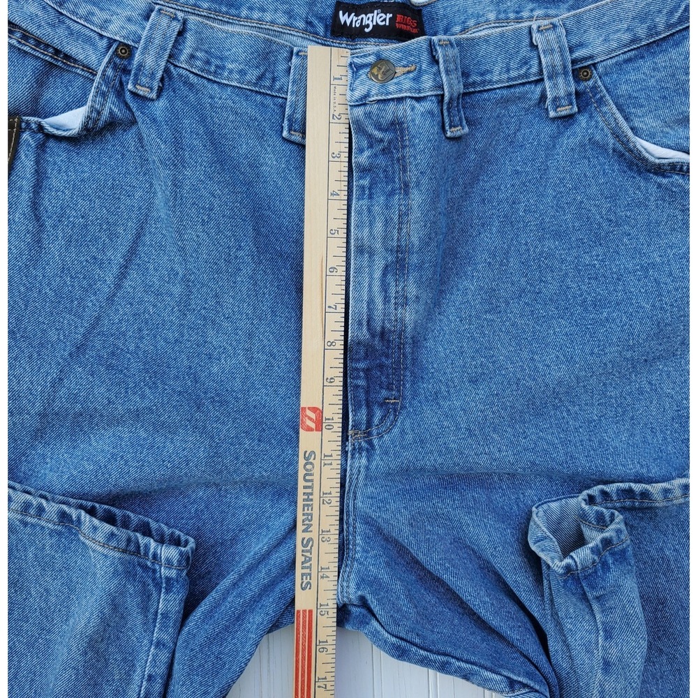 Wrangler Riggs Work Jean Men 46x32 (Fits 44x32) Workhorse‎ Carpenter Relaxed Fit - Picture 4 of 9